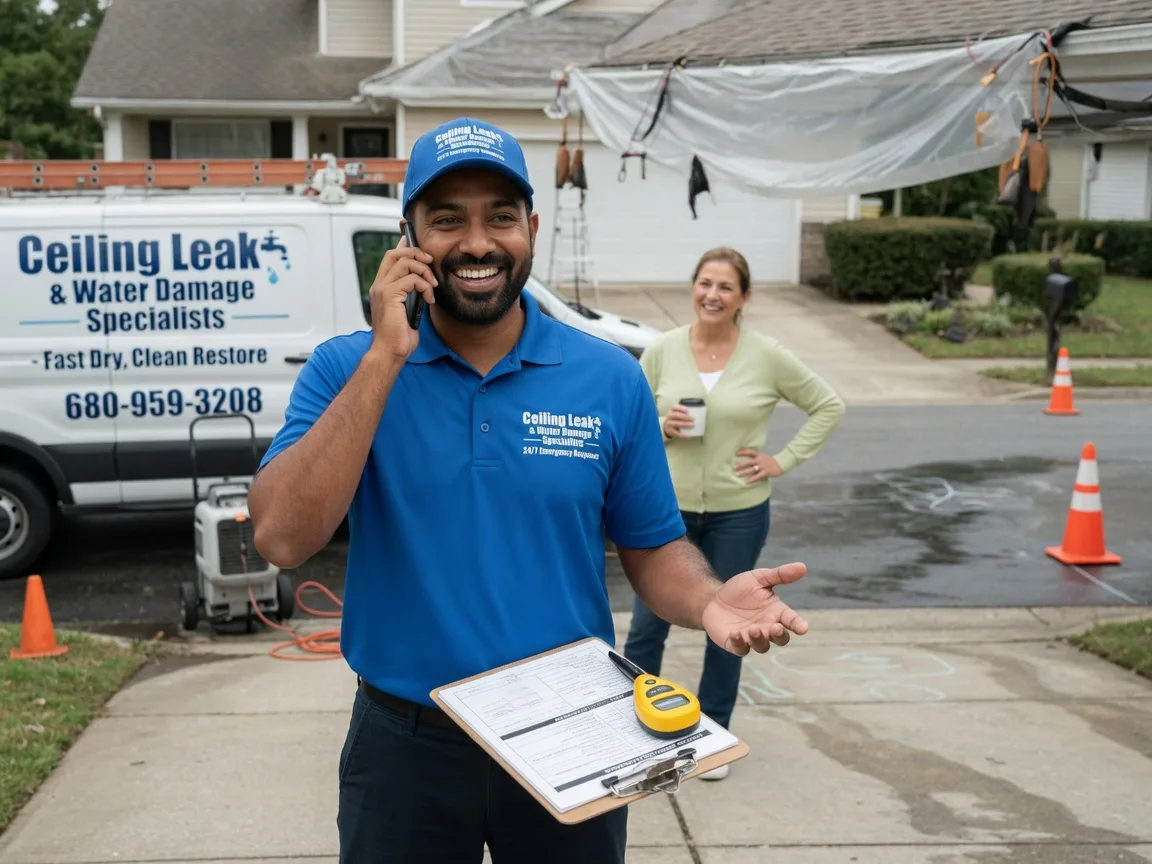Ceiling Leak Cleanup Greenville, PA FAQs